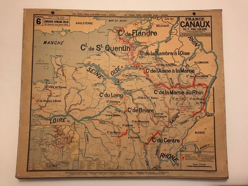 Carte scolaire vidal - carte,