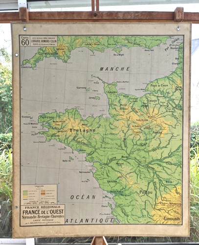 Ancien carte géographie - ancien,