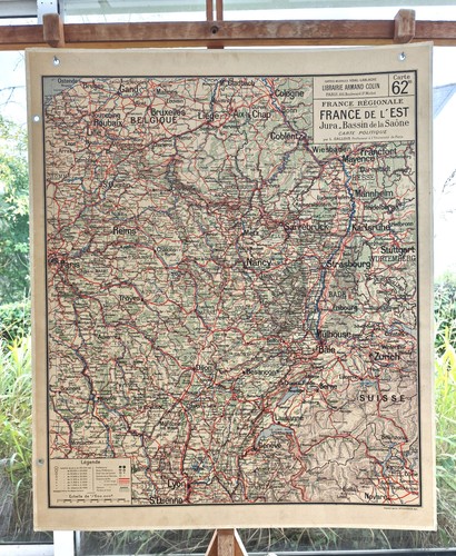 Ancien carte scolaire - carte,