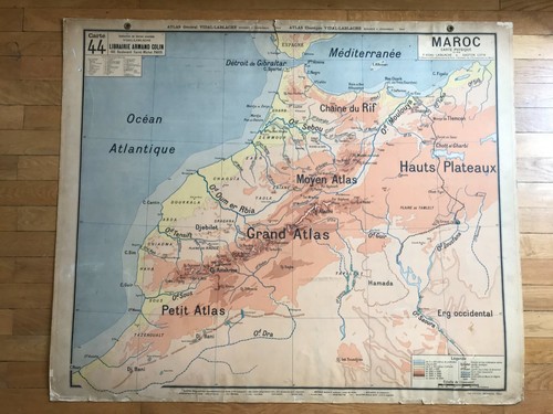 Carte scolaire vidal - scolaire,